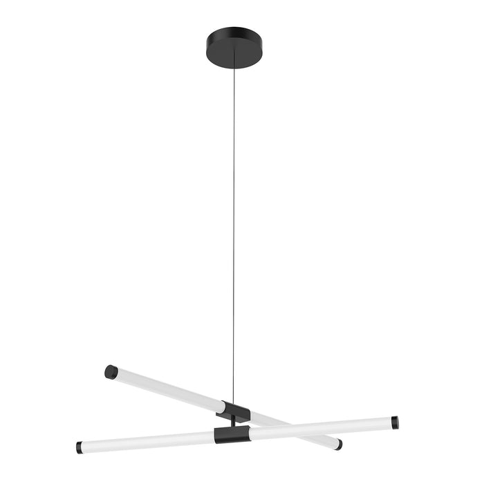Kuzco Lighting CH18537-BK LED Chandelier, Black
