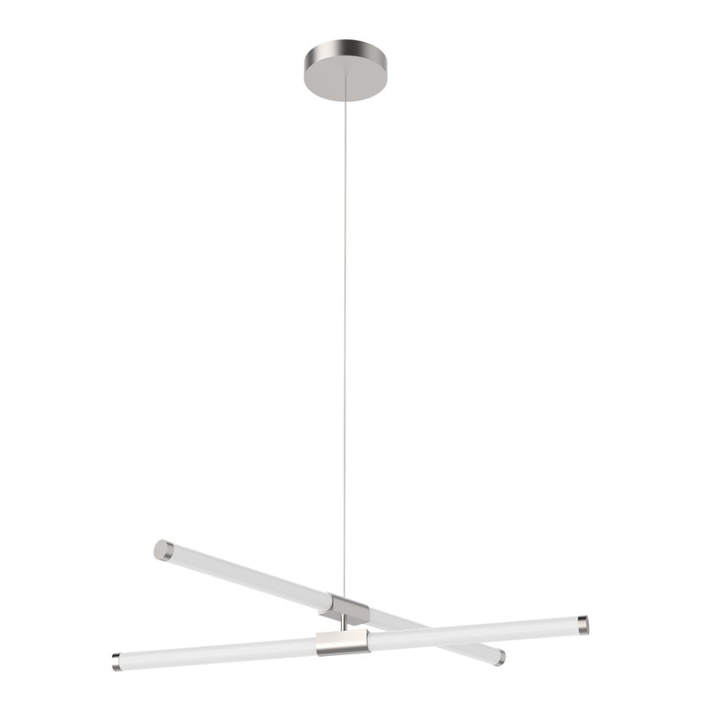 Kuzco Lighting CH18537-BN LED Chandelier, Brushed Nickel
