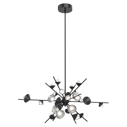 Kuzco Lighting CH50848-BK LED Chandelier, Black