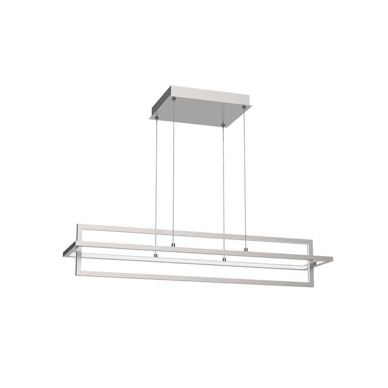 Kuzco Lighting LP16236-BN LED Island Pendant, Brushed Nickel