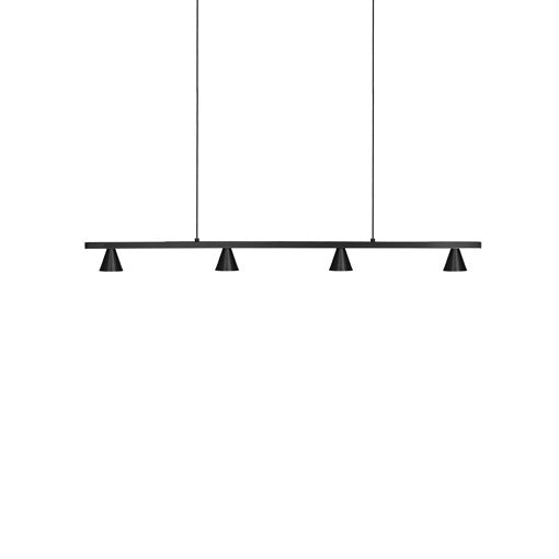 Kuzco Lighting LP19937-BK LED Island Pendant, Black