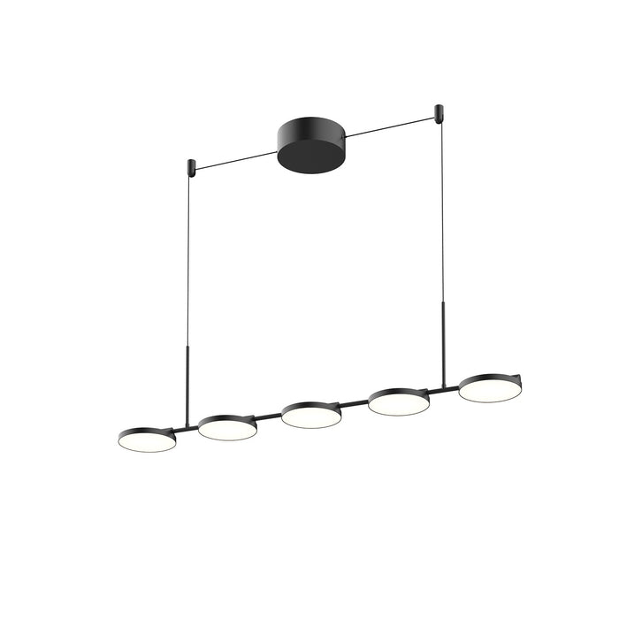 Kuzco Lighting LP72237-BK LED Island Pendant, Black