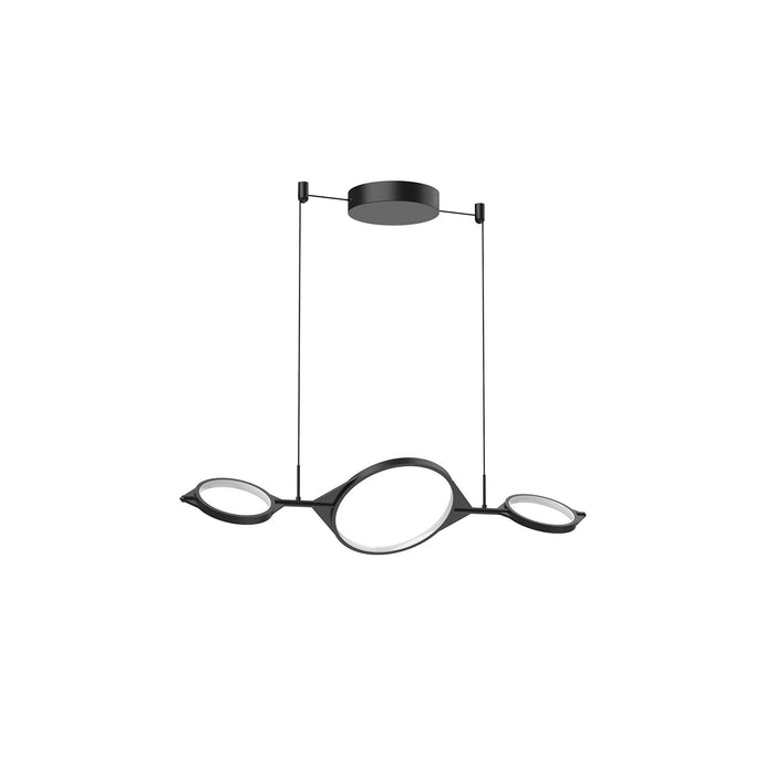 Kuzco Lighting LP84434-BK LED Island Pendant, Black