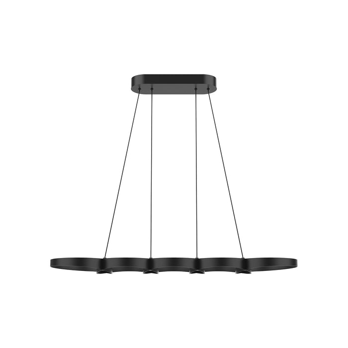 Kuzco Lighting LP90838-BK LED Island Pendant, Black
