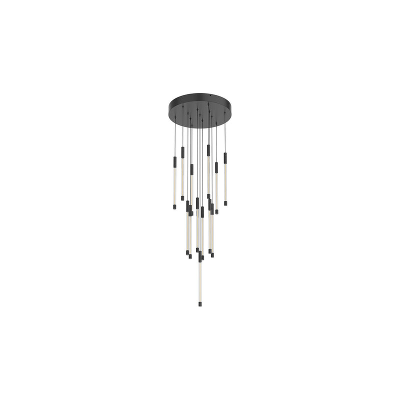 Kuzco Lighting MP75113-BK LED Pendant, Black