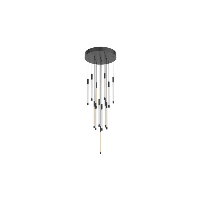 Kuzco Lighting MP75113-BK LED Pendant, Black