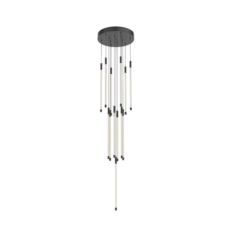 Kuzco Lighting MP75121-BK LED Pendant, Black