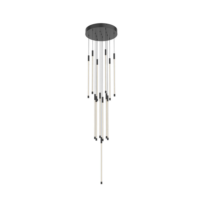 Kuzco Lighting MP75121-BK LED Pendant, Black
