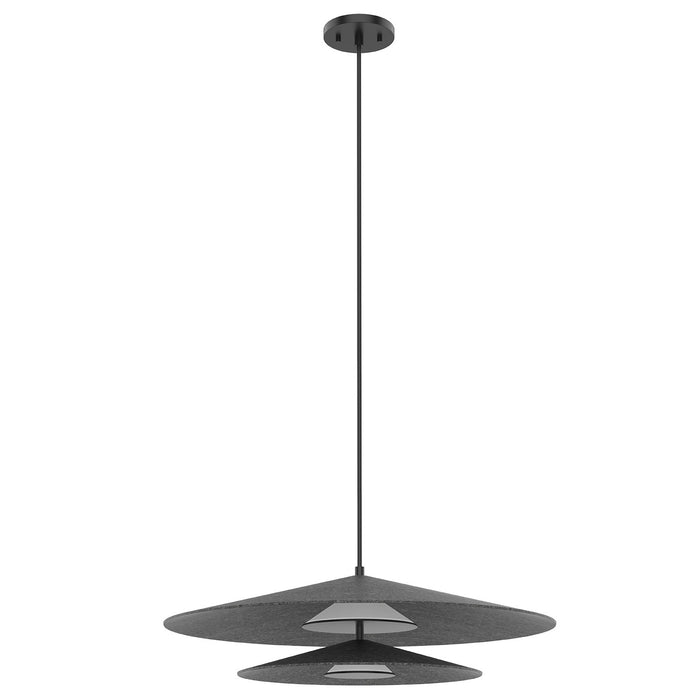 Kuzco Lighting PD22907-GY LED Pendant, Felt - Gray