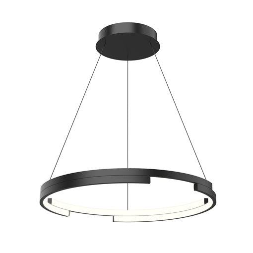 Kuzco Lighting PD52724-BK LED Pendant, Black