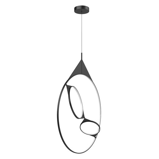 Kuzco Lighting PD84336-BK LED Pendant, Black
