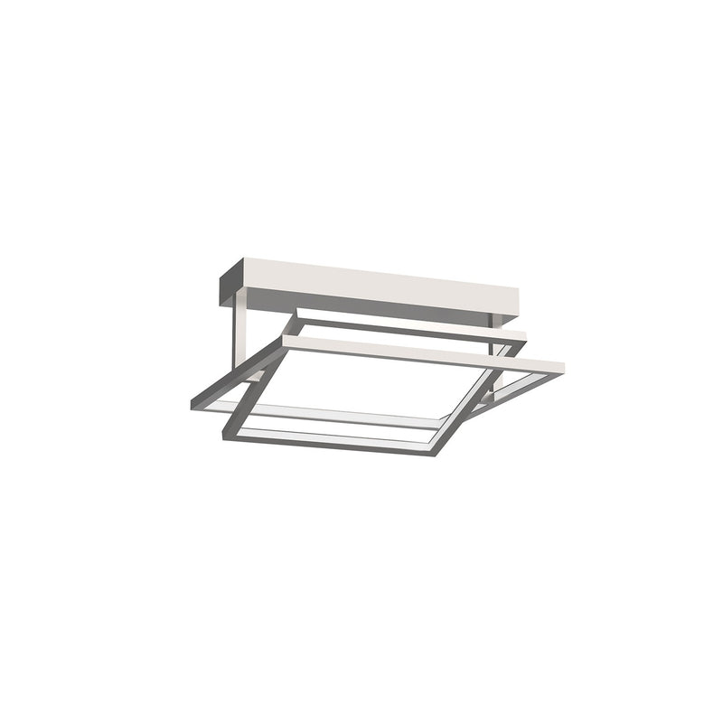 Kuzco Lighting SF16316-BN LED Semi-Flush Mount, Brushed Nickel