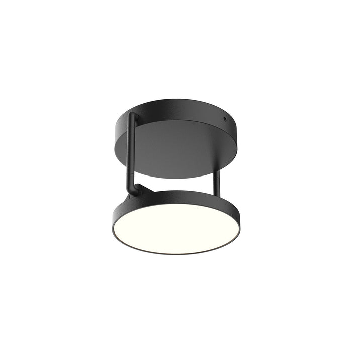Kuzco Lighting SF72205-BK LED Semi-Flush Mount, Black