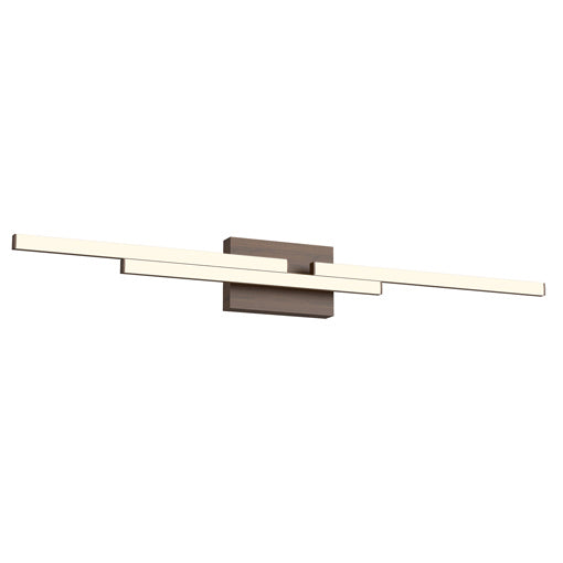 Kuzco Lighting VL52738-WT LED Bathroom Fixture, Walnut