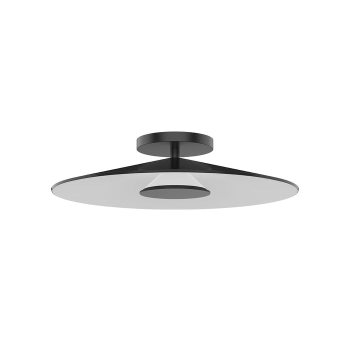 Kuzco Lighting WS22915-BK/WH LED Wall Sconce, Metal - Black/White