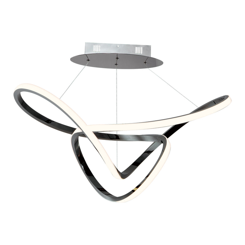 ET2 E20454-BC LED Pendant, Black Chrome