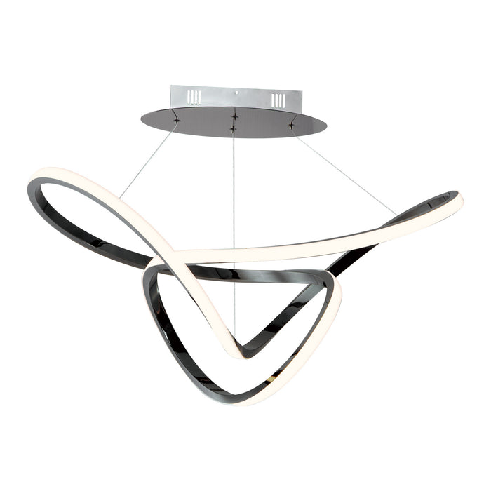 ET2 E20454-BC LED Pendant, Black Chrome