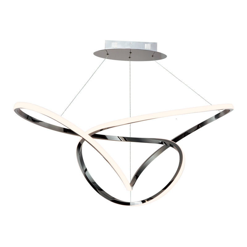 ET2 E20456-BC LED Pendant, Black Chrome