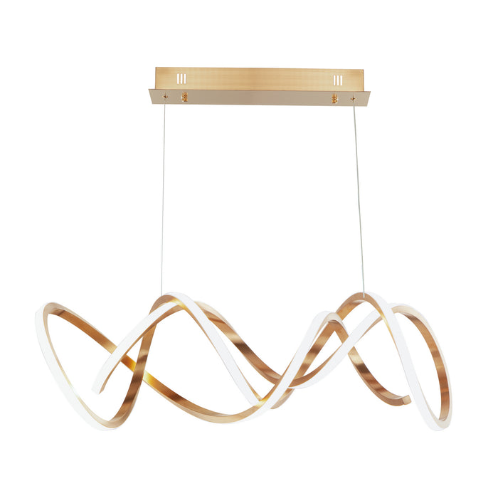 ET2 E20468-BCN LED Pendant, Brushed Champagne