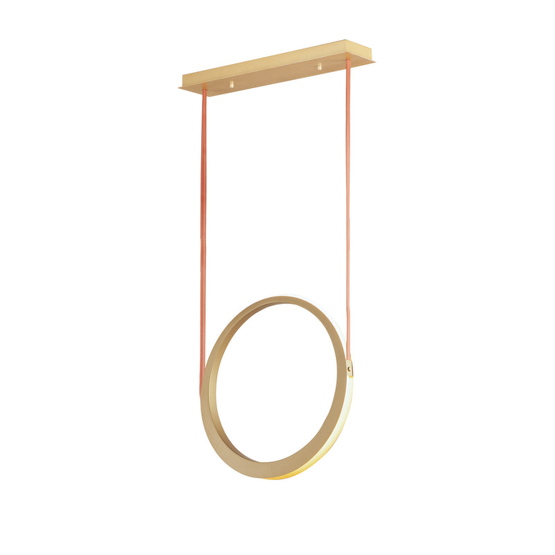 ET2 E24081-NAB LED Pendant, Natural Aged Brass