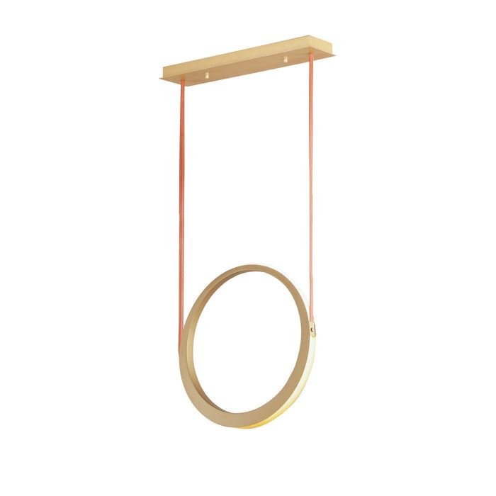 ET2 E24081-NAB LED Pendant, Natural Aged Brass