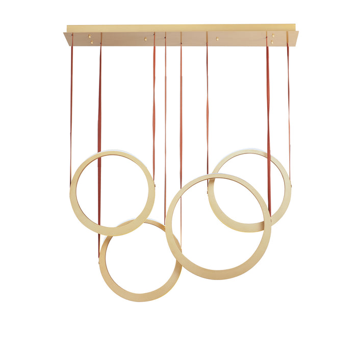 ET2 E24084-NAB LED Pendant, Natural Aged Brass