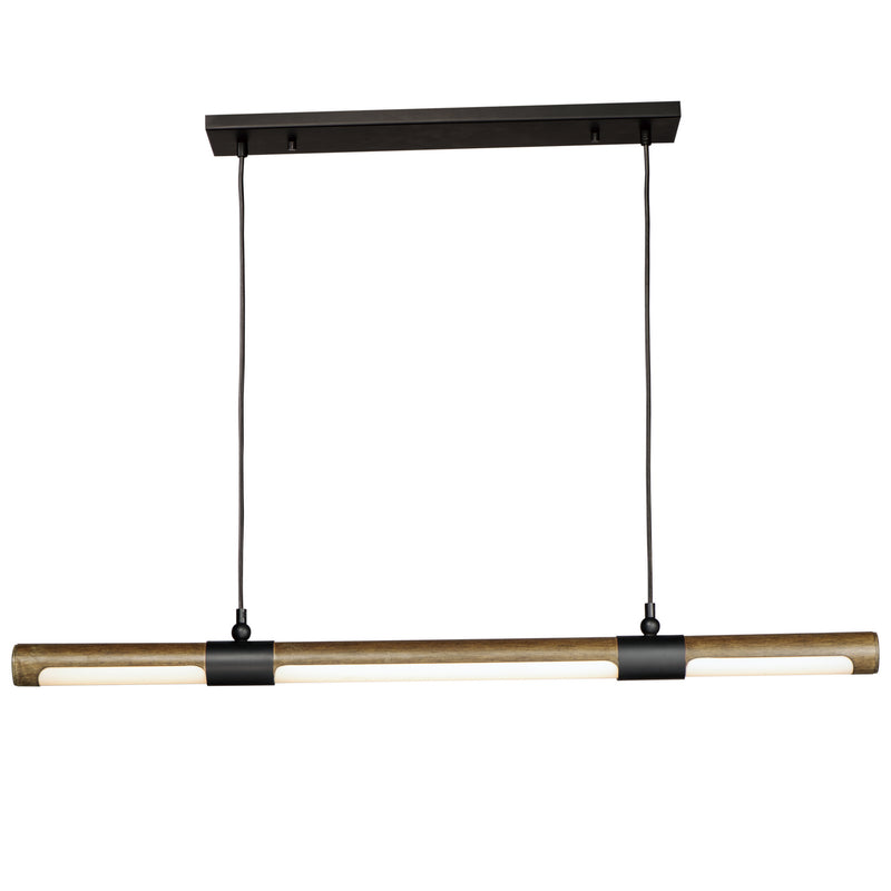 ET2 E24946-APBK LED Pendant, Antique Pecan / Black