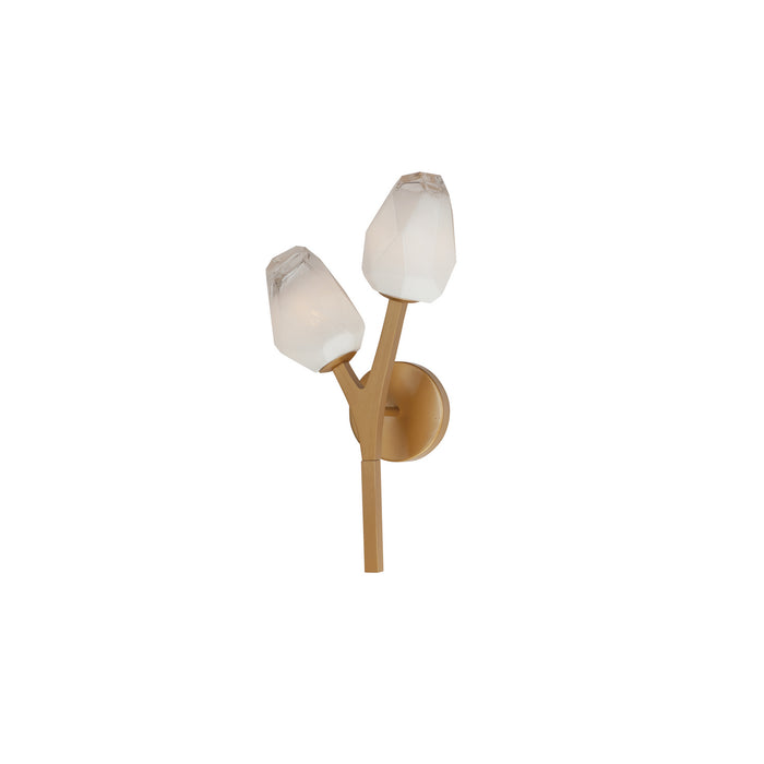 ET2 E32792-93NAB LED Wall Sconce, Natural Aged Brass