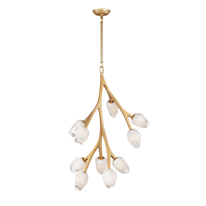 ET2 E32798-93NAB LED Pendant, Natural Aged Brass