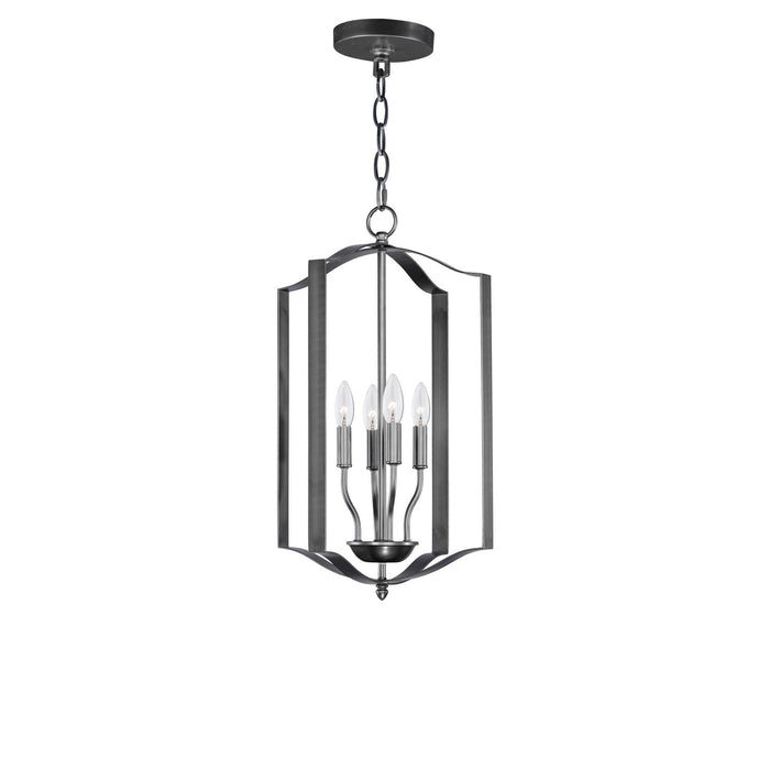 Maxim 10036BK Four Light Chandelier, Black