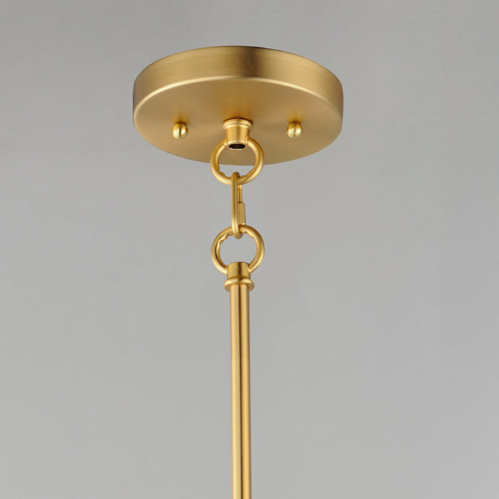 Maxim 11112CLSBR One Light Pendant, Satin Brass