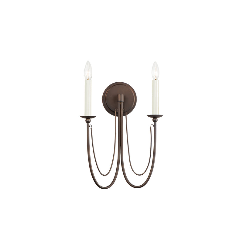 Maxim 12161CHB Two Light Wall Sconce, Chestnut Bronze