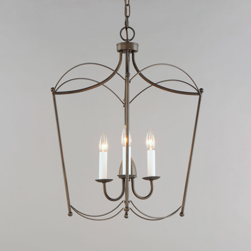 Maxim 12163CHB Three Light Pendant, Chestnut Bronze