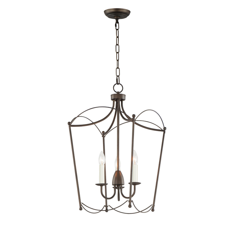 Maxim 12163CHB Three Light Pendant, Chestnut Bronze