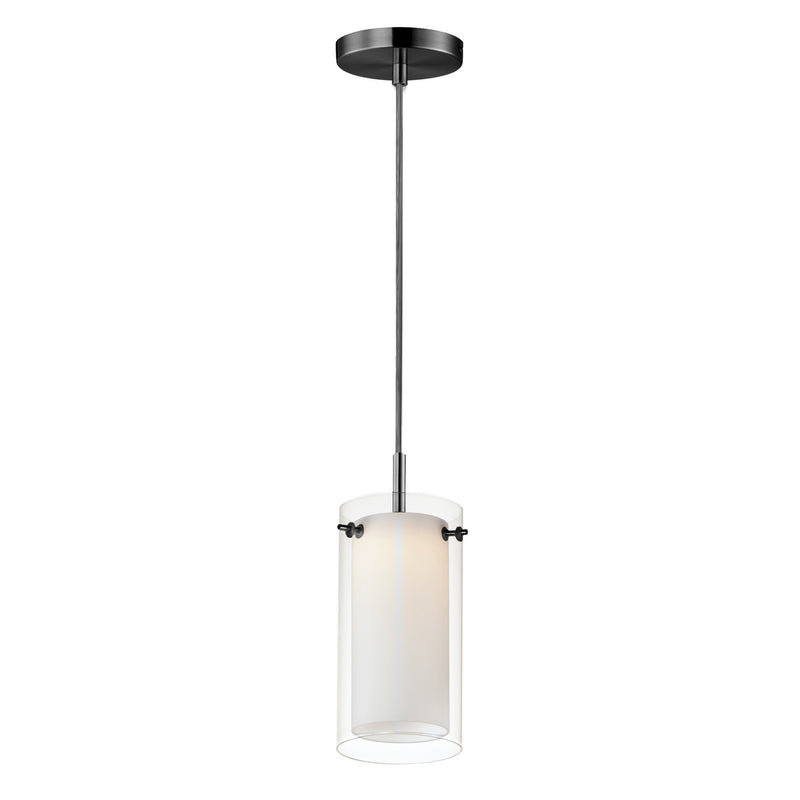 Maxim 12289CLSWBK LED Mini Pendant, Black