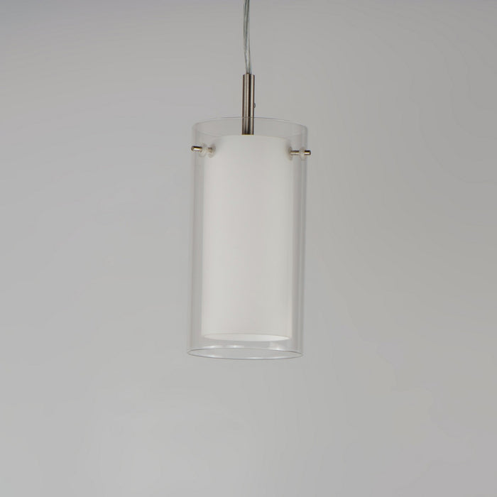 Maxim 12289CLSWSN LED Mini Pendant, Satin Nickel