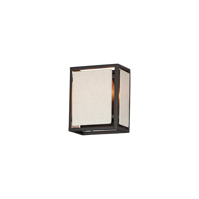 Maxim 20262CVBK Two Light Wall Sconce, Black