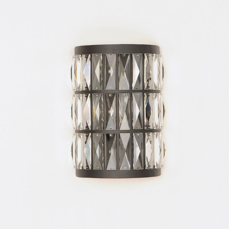 Maxim 21812BCBK Two Light Wall Sconce, Black