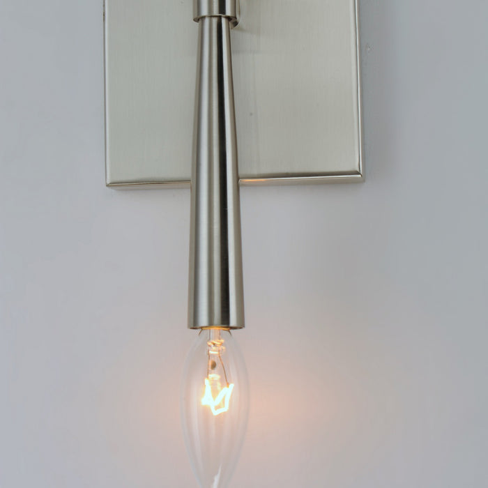 Maxim 24621SN Two Light Wall Sconce, Satin Nickel