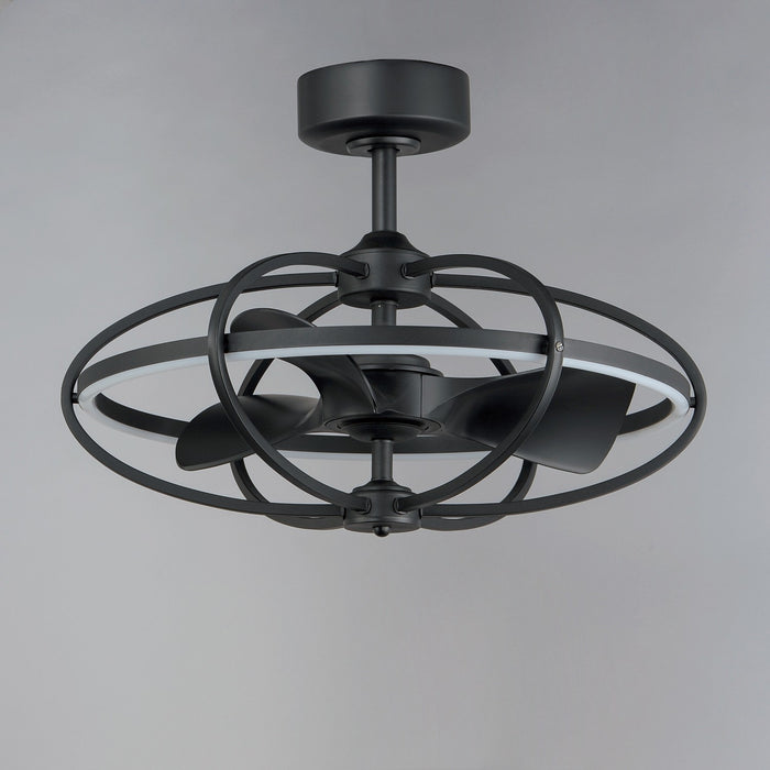 Maxim 61002BK LED Fandelight, Black