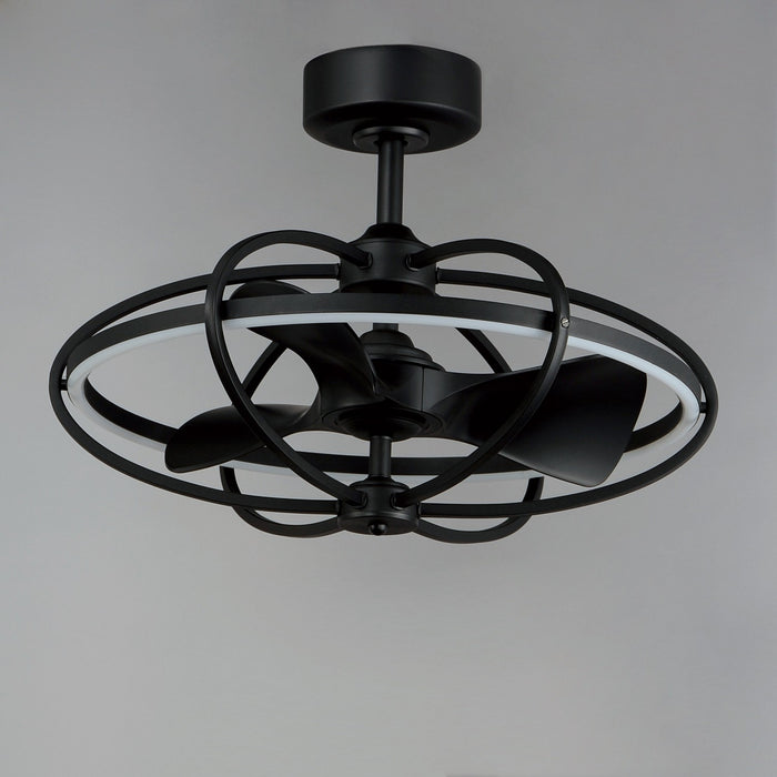 Maxim 61002BK LED Fandelight, Black