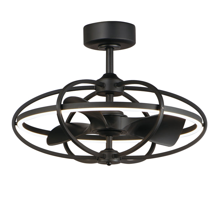 Maxim 61002BK LED Fandelight, Black