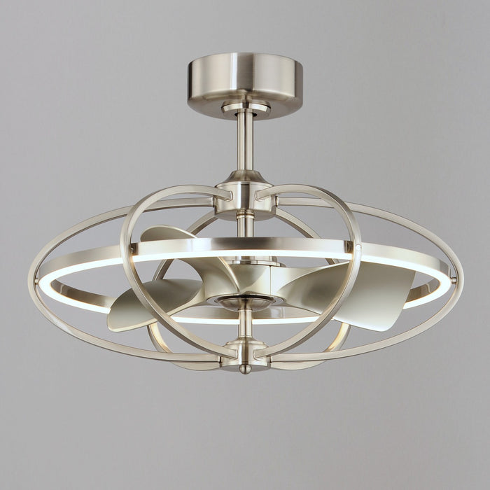 Maxim 61002SN LED Fandelight, Satin Nickel
