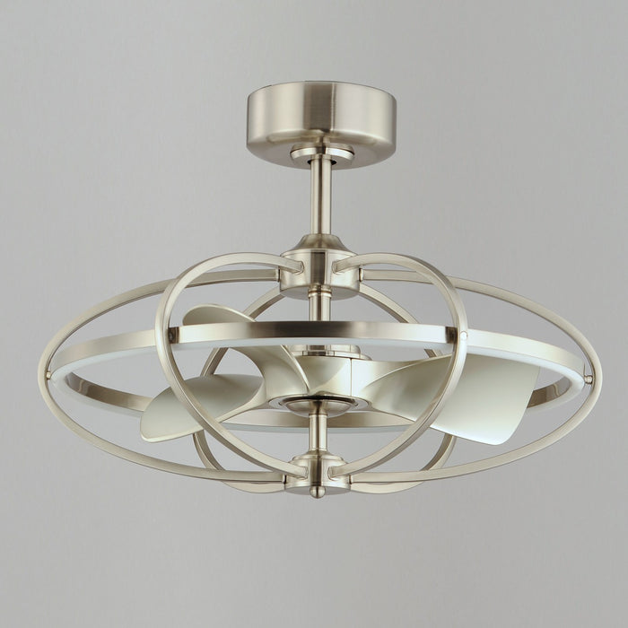 Maxim 61002SN LED Fandelight, Satin Nickel