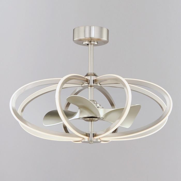 Maxim 61006SN LED Fandelight, Satin Nickel