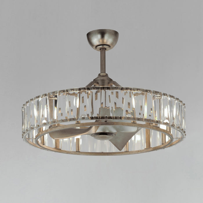 Maxim 61018GS LED Fandelight, Golden Silver