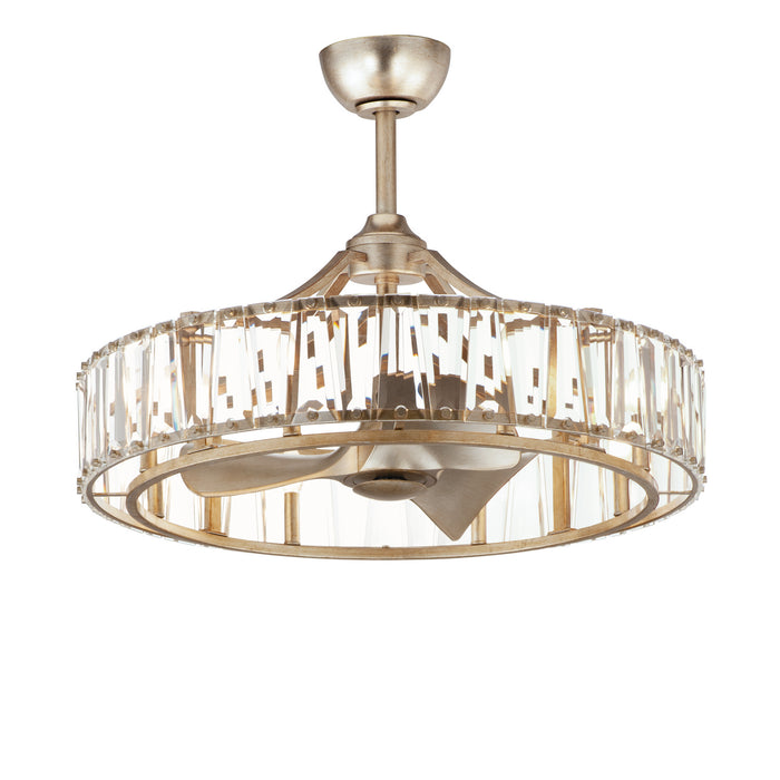 Maxim 61018GS LED Fandelight, Golden Silver