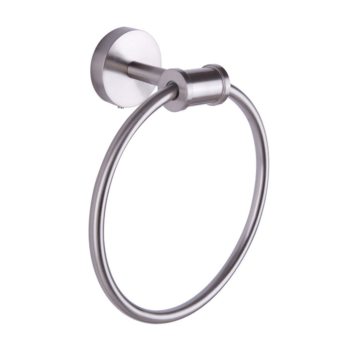 Canarm BA102A07BN Towel Ring, Brushed Nickel
