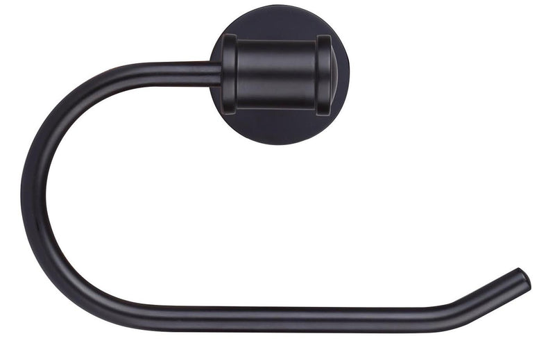 Canarm BA102A08BK Toilet Paper Holder, Black
