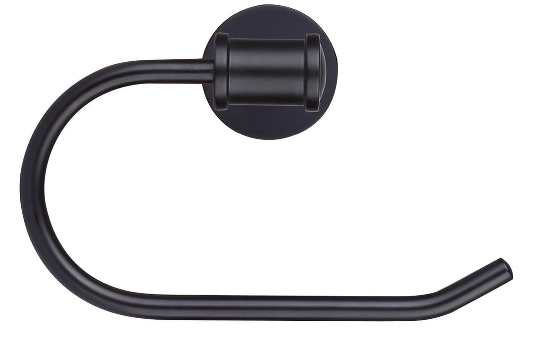 Canarm BA102A08BK Toilet Paper Holder, Black